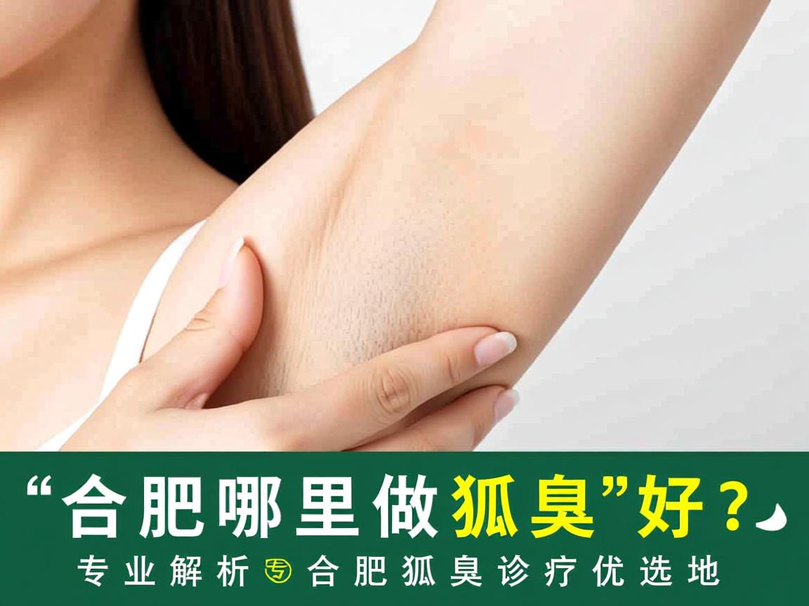 合肥哪里做狐臭好？专业解析合肥狐臭诊疗优选地