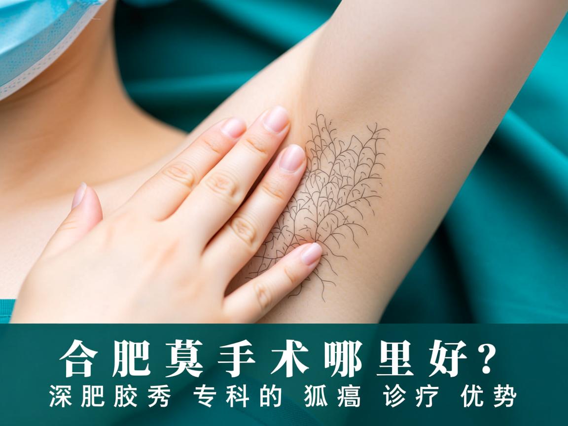 合肥腋臭手术哪里好？深度解析合肥腋秀专科的狐臭诊疗优势