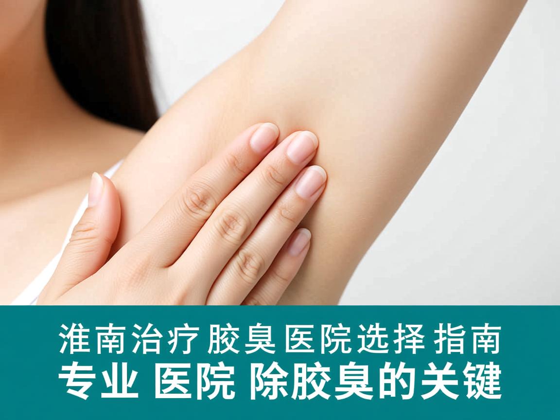 淮南治疗腋臭医院选择指南，专业医院除腋臭的关键