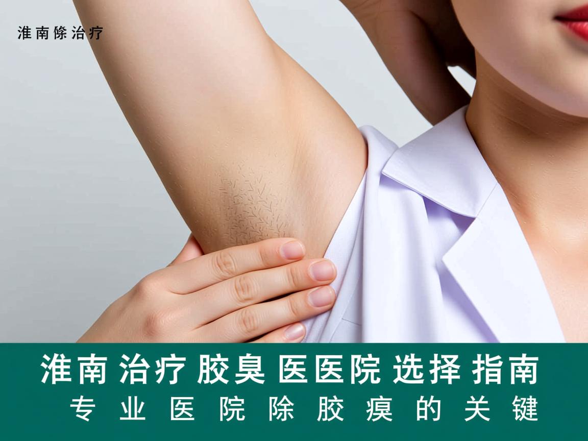 淮南治疗腋臭医院选择指南，专业医院除腋臭的关键