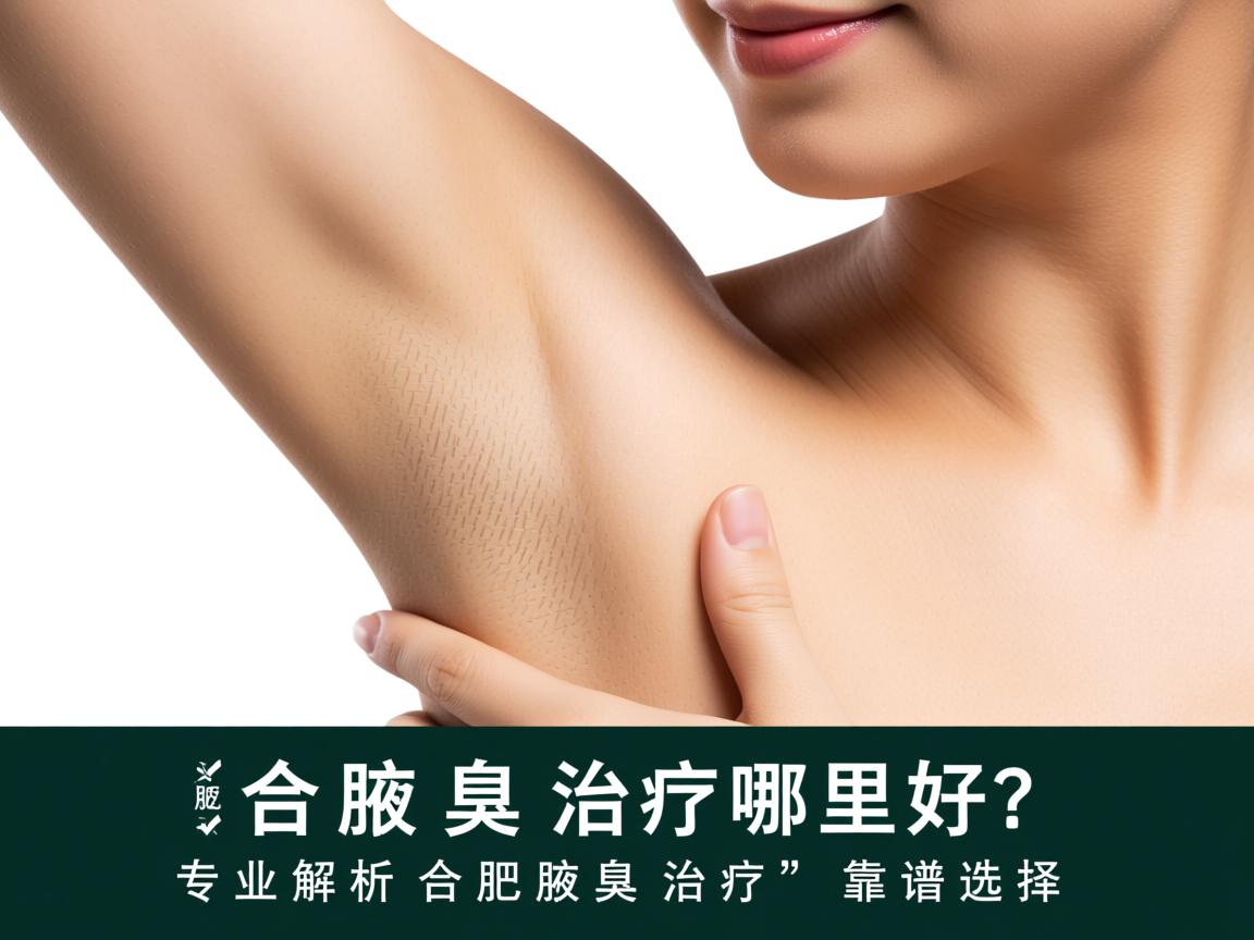 合肥腋臭治疗哪里好？专业解析合肥腋臭治疗的靠谱选择