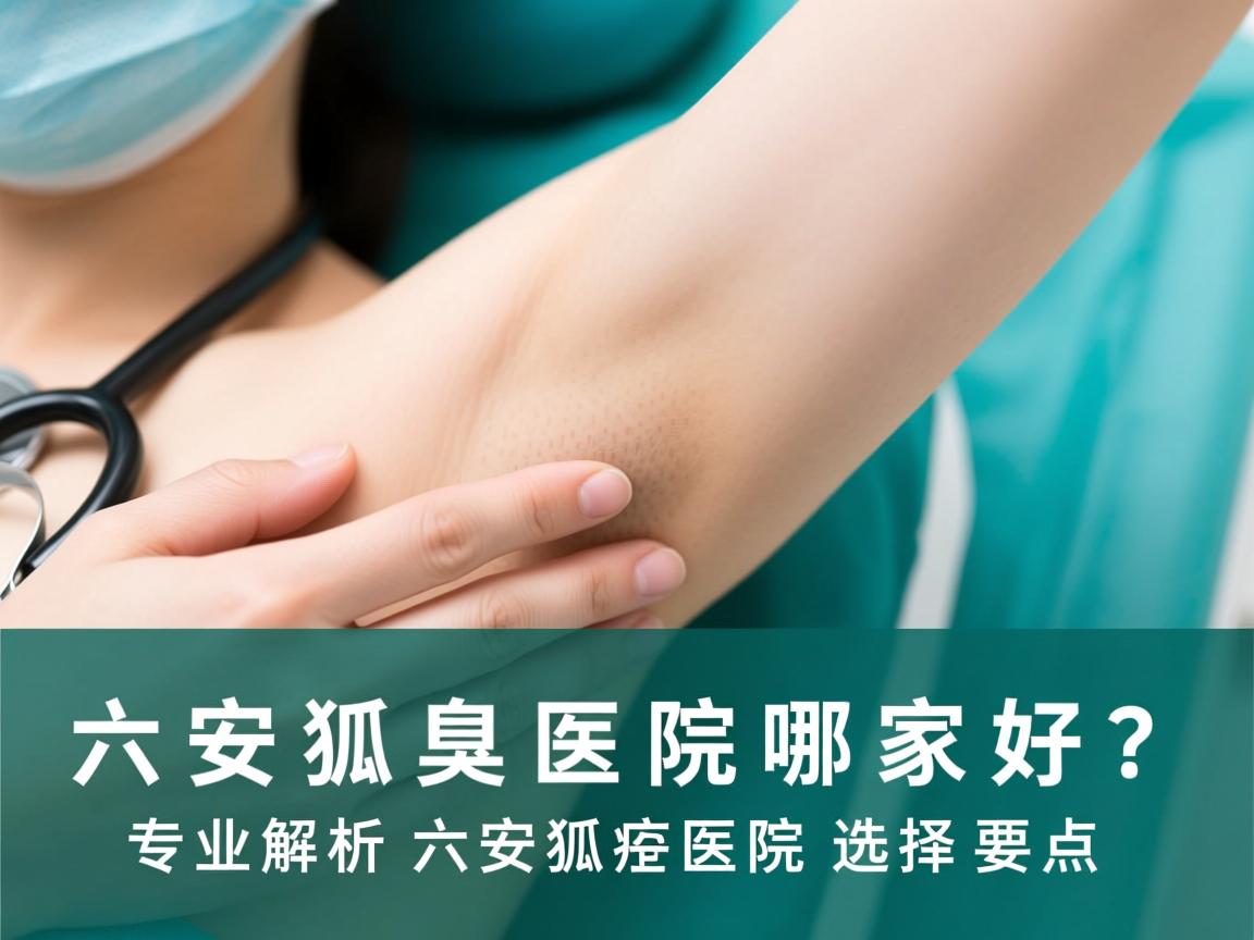 六安狐臭医院哪家好？专业解析六安狐臭医院选择要点