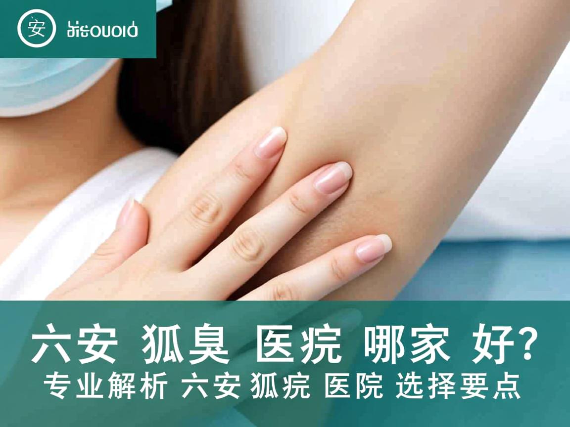 六安狐臭医院哪家好？专业解析六安狐臭医院选择要点