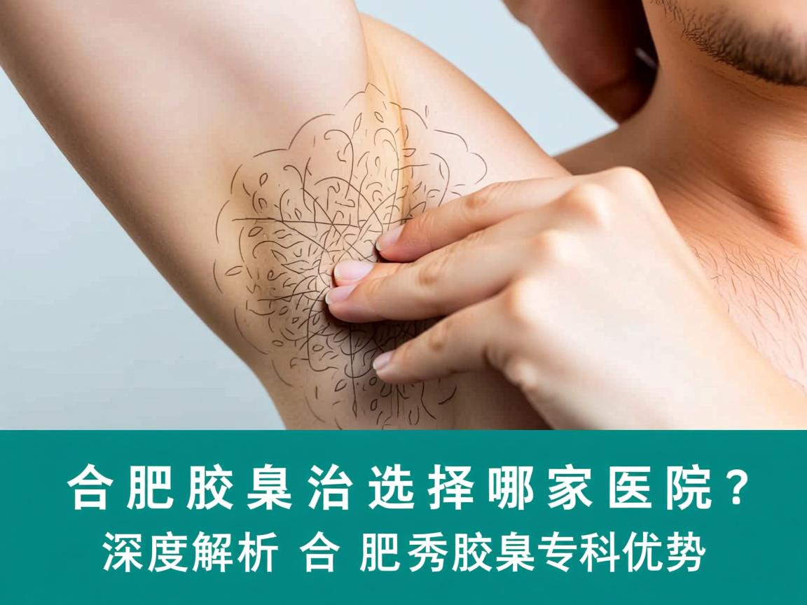 合肥腋臭治疗选择哪家医院？深度解析合肥腋秀腋臭专科优势