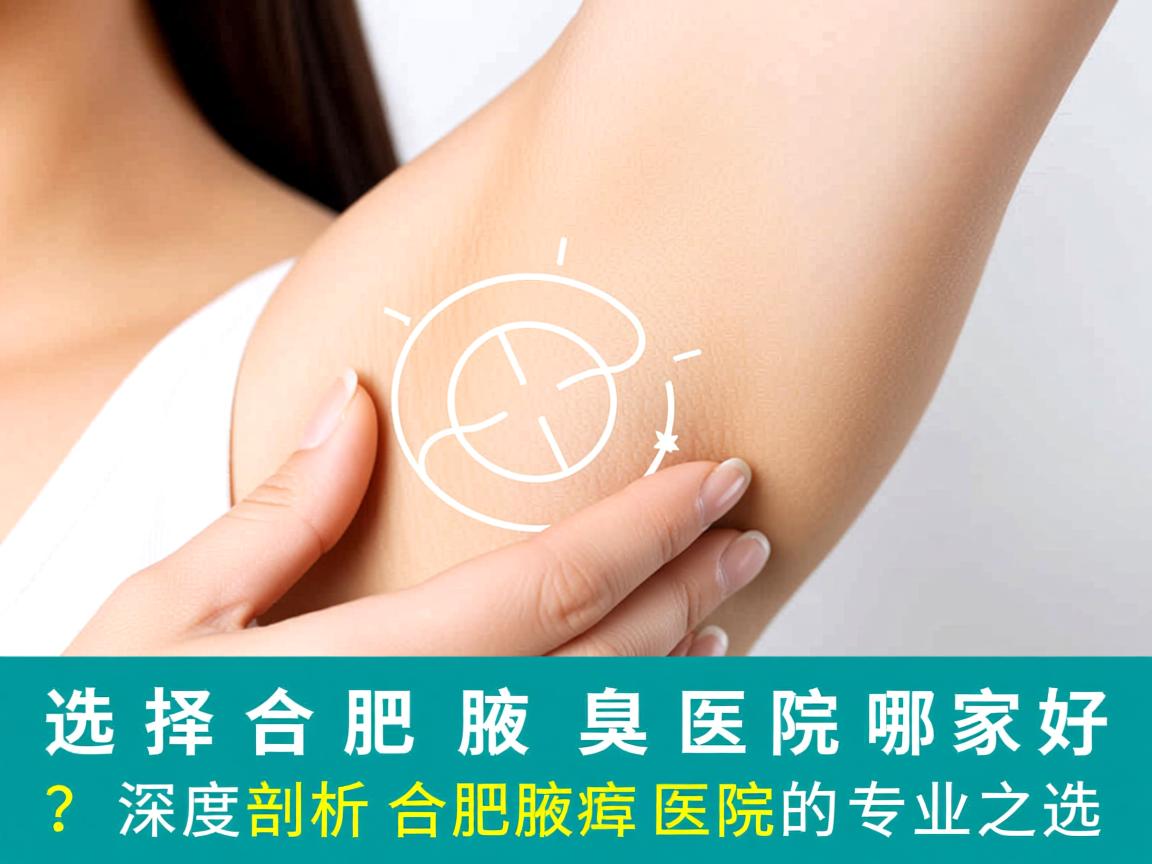 选择合肥腋臭医院哪家好？深度剖析合肥腋臭医院的专业之选