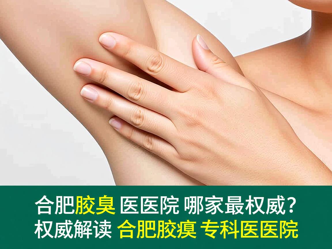 合肥腋臭医院哪家最权威？权威解读合肥腋臭专科医院