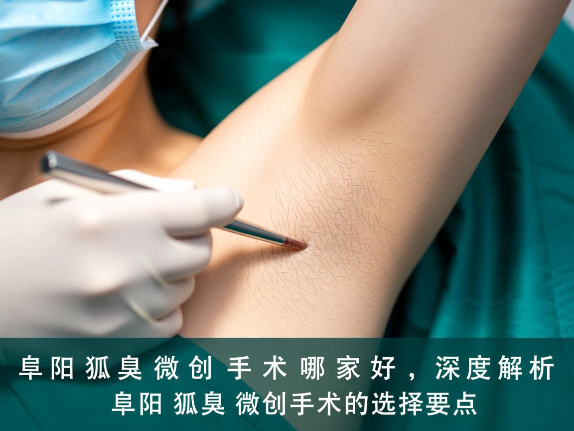 阜阳狐臭微创手术哪家好，深度解析阜阳狐臭微创手术的选择要点