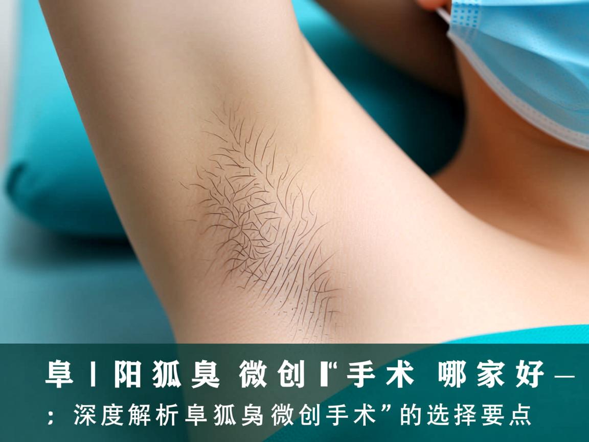 阜阳狐臭微创手术哪家好，深度解析阜阳狐臭微创手术的选择要点