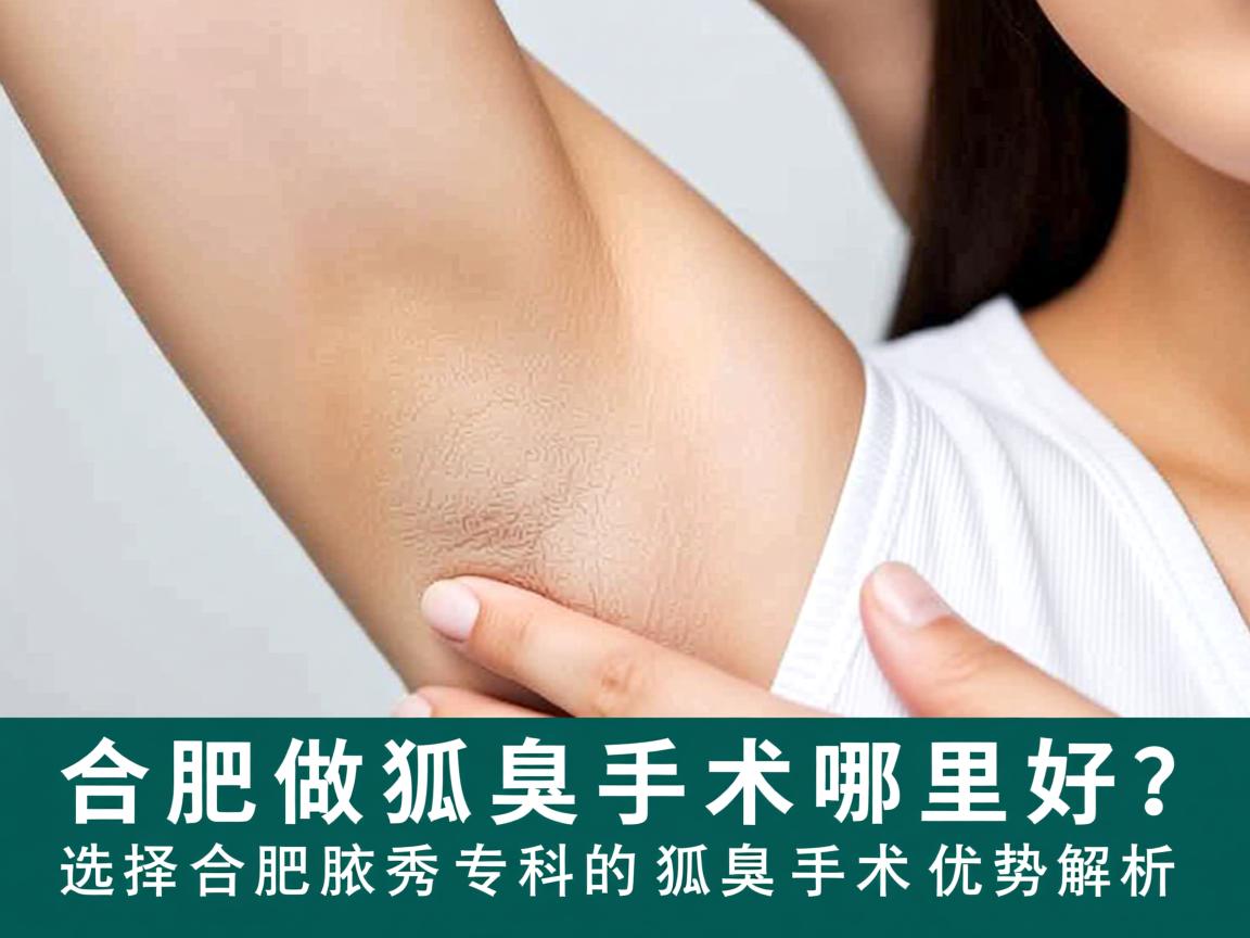 合肥做狐臭手术哪里好？选择合肥腋秀专科的狐臭手术优势解析