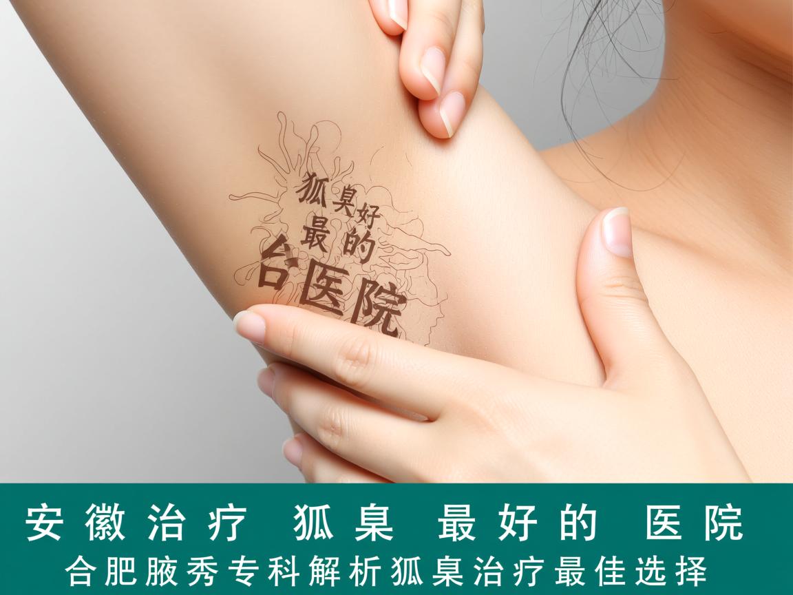 安徽治疗狐臭最好的医院，合肥腋秀专科解析狐臭治疗最佳选择
