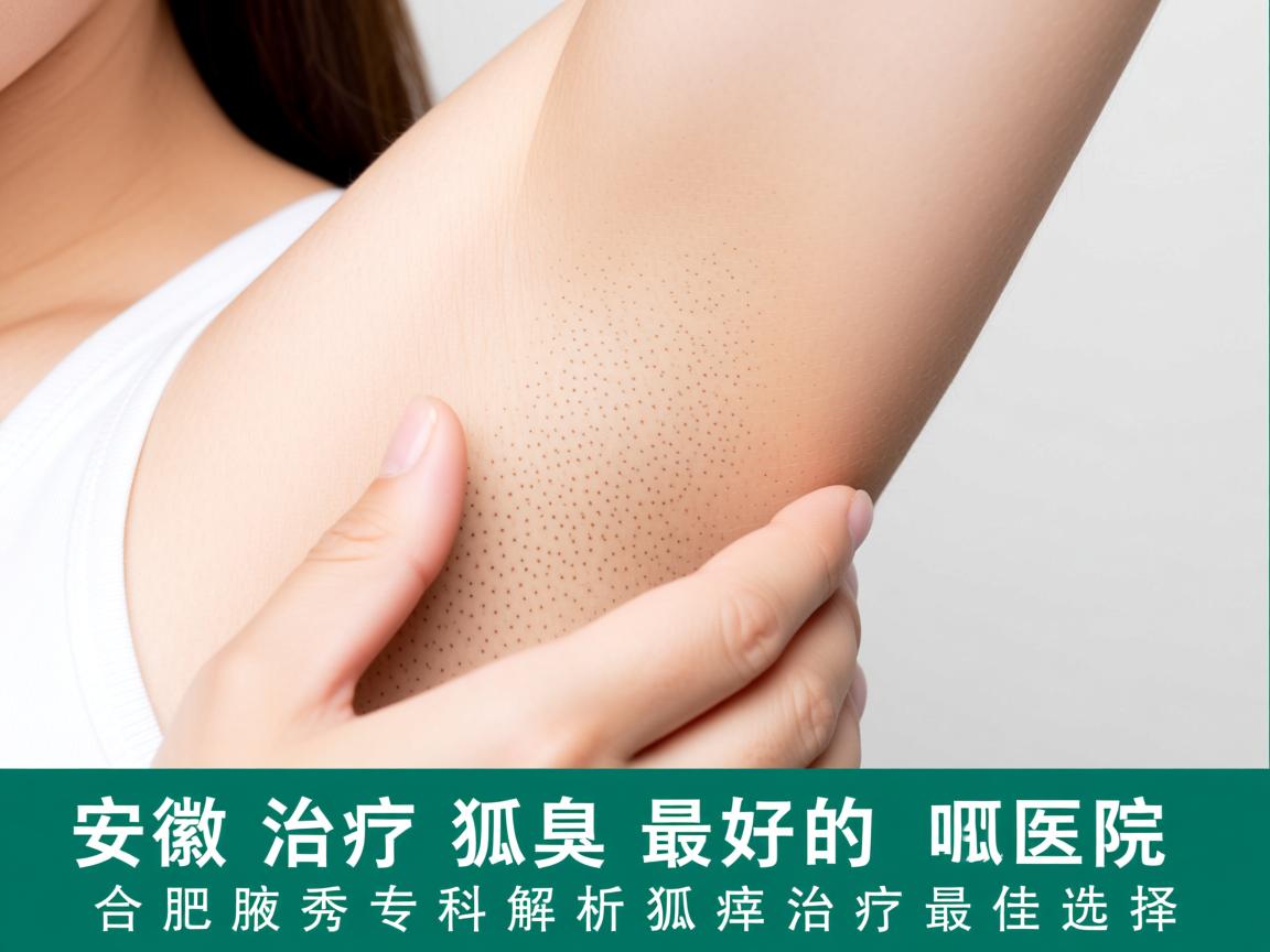 安徽治疗狐臭最好的医院，合肥腋秀专科解析狐臭治疗最佳选择