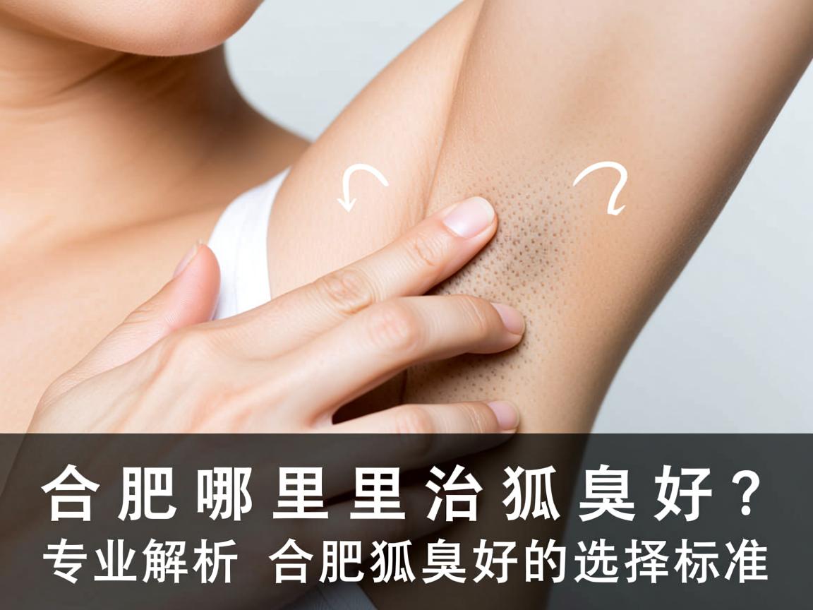 合肥哪里治狐臭好？专业解析合肥狐臭好的选择标准