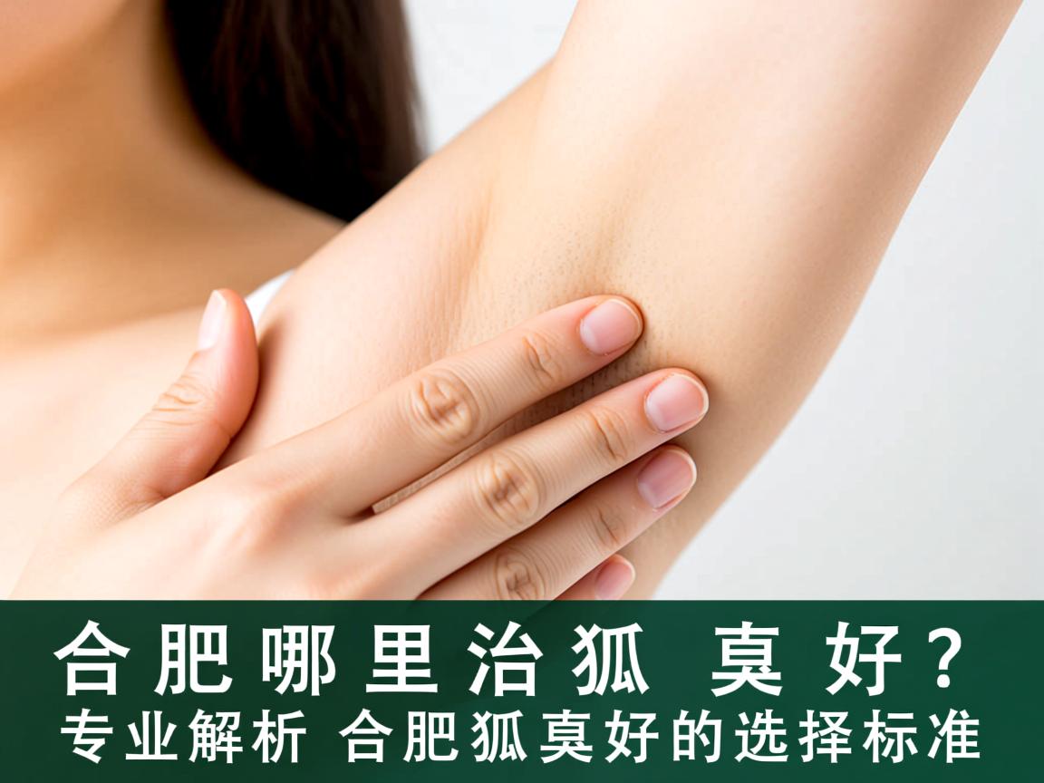 合肥哪里治狐臭好？专业解析合肥狐臭好的选择标准