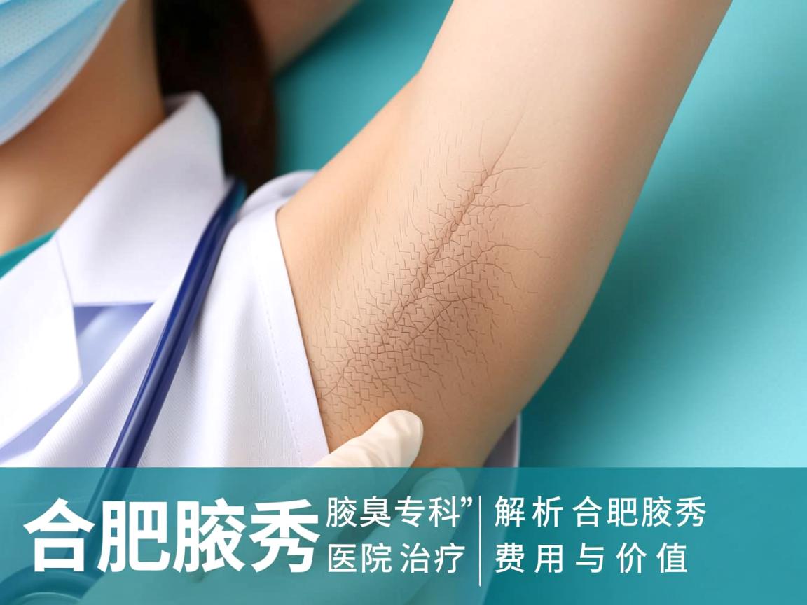 合肥腋秀腋臭专科，解析合肥腋秀医院治疗狐臭的费用与价值