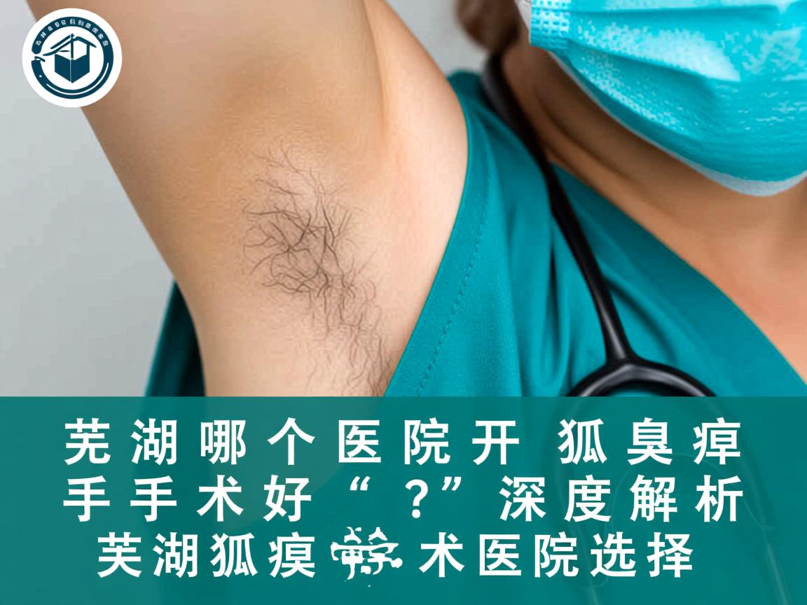芜湖哪个医院开狐臭手术好？深度解析芜湖狐臭手术医院选择