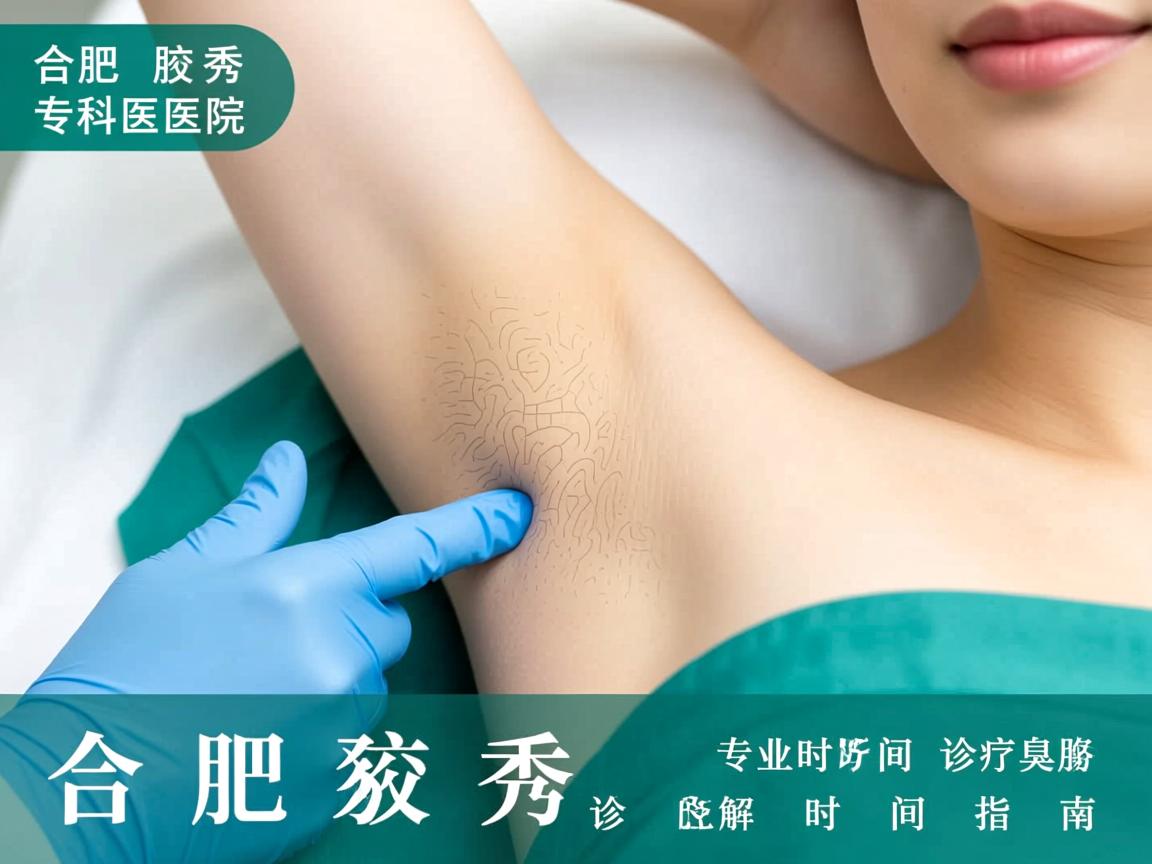 合肥腋秀腋臭专科医院开诊时间解析，专业腋臭诊疗服务时间指南