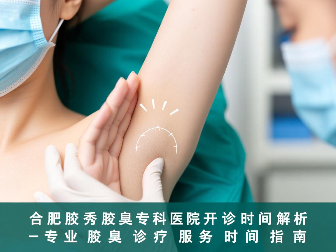 合肥腋秀腋臭专科医院开诊时间解析，专业腋臭诊疗服务时间指南