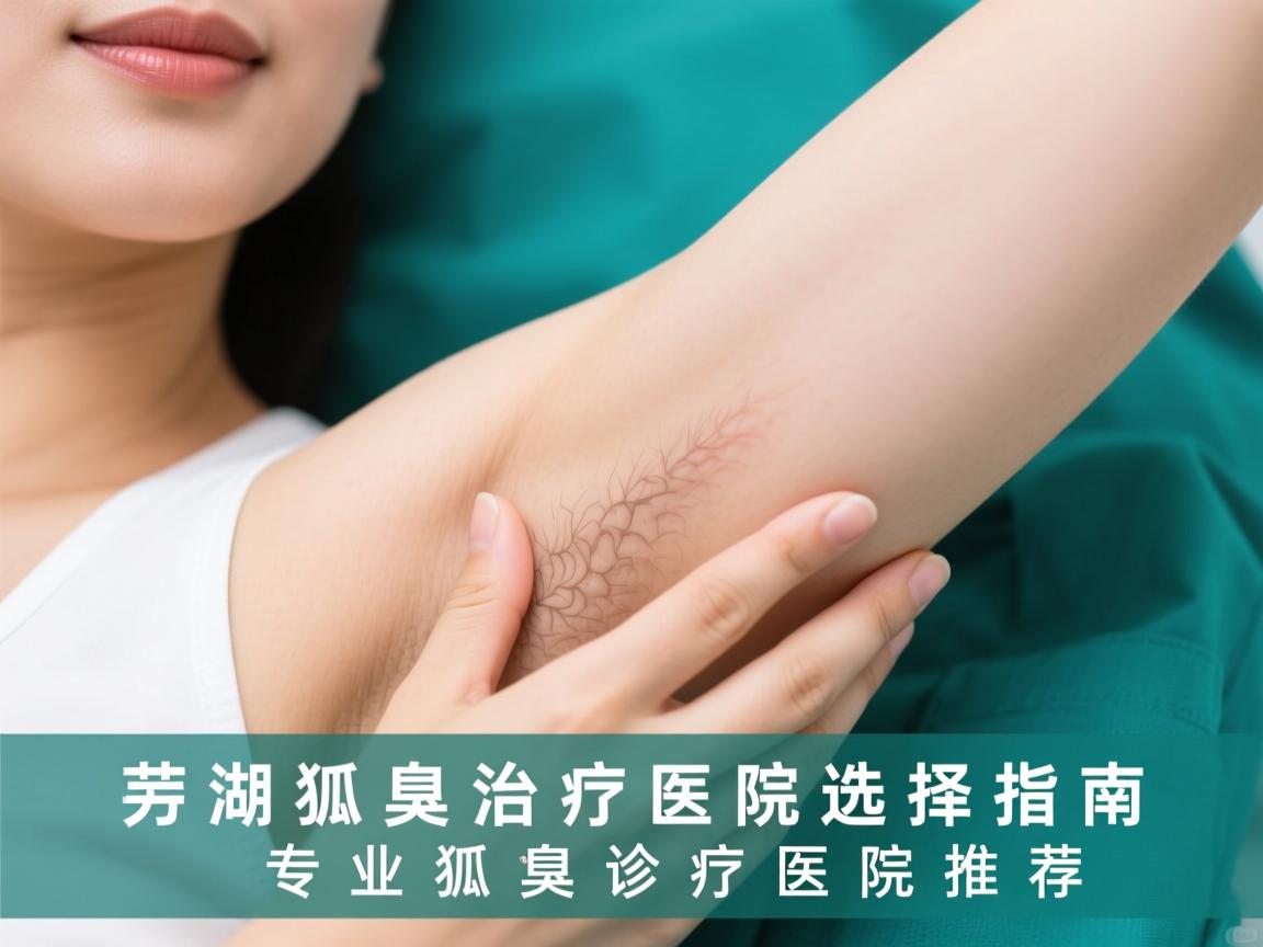 芜湖狐臭治疗医院选择指南，专业狐臭诊疗医院推荐