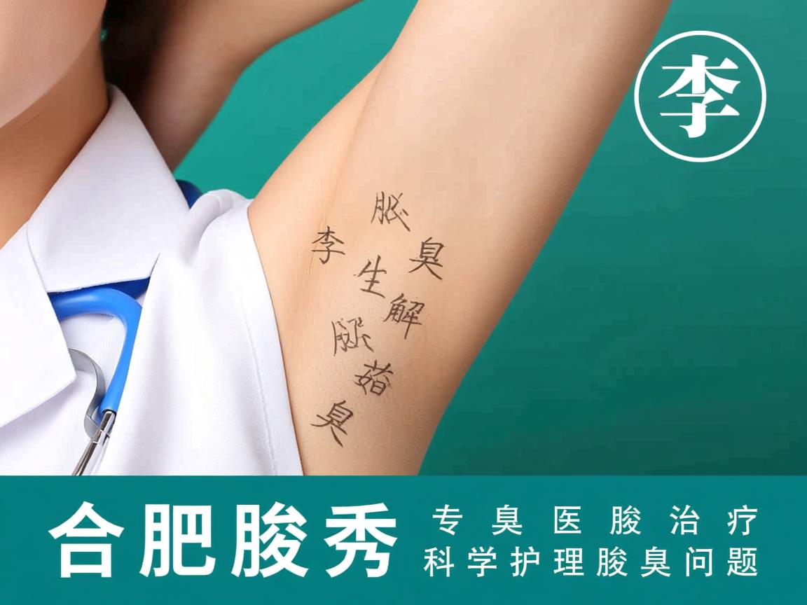 合肥腋秀腋臭专科李茹医生解析腋臭治疗，科学护理腋臭问题