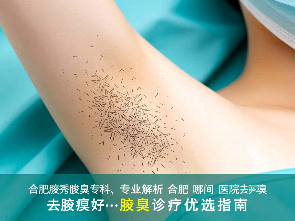 合肥腋秀腋臭专科，专业解析合肥哪间医院去腋臭好，腋臭诊疗优选指南