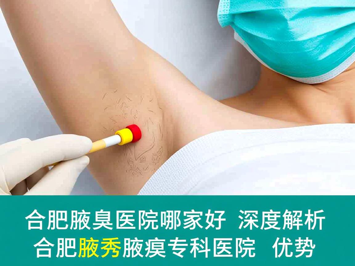 合肥腋臭医院哪家好，深度解析合肥腋秀腋臭专科医院优势
