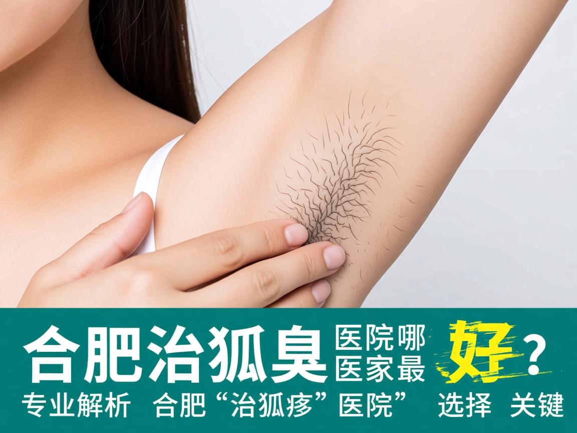 合肥治狐臭医院哪家最好？专业解析合肥治狐臭医院的选择关键
