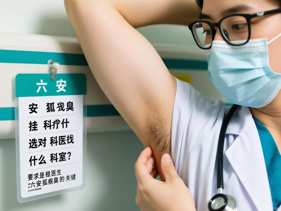 六安狐臭挂什么科室？选对科室找对医生是根治六安狐臭的关键