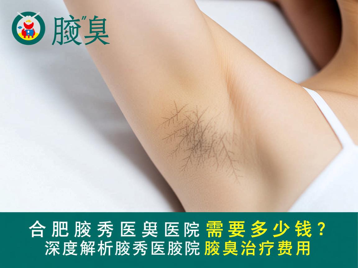 合肥腋秀医院治疗腋臭需要多少钱？深度解析腋秀医院腋臭治疗费用