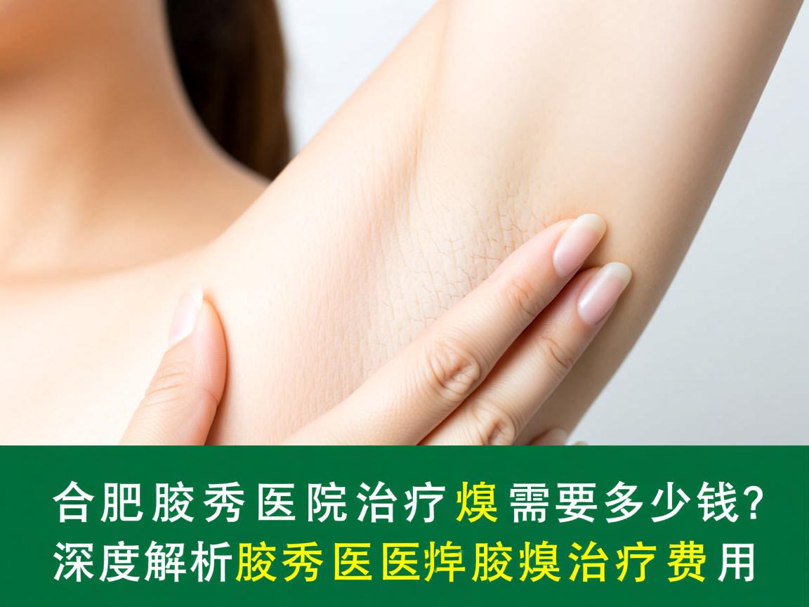 合肥腋秀医院治疗腋臭需要多少钱？深度解析腋秀医院腋臭治疗费用