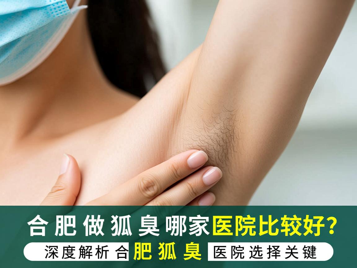 合肥做狐臭哪家医院比较好？深度解析合肥狐臭医院选择关键
