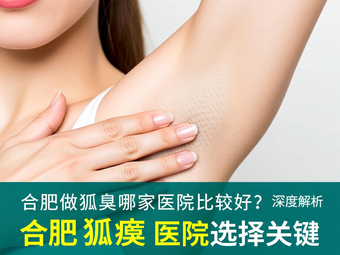 合肥做狐臭哪家医院比较好？深度解析合肥狐臭医院选择关键