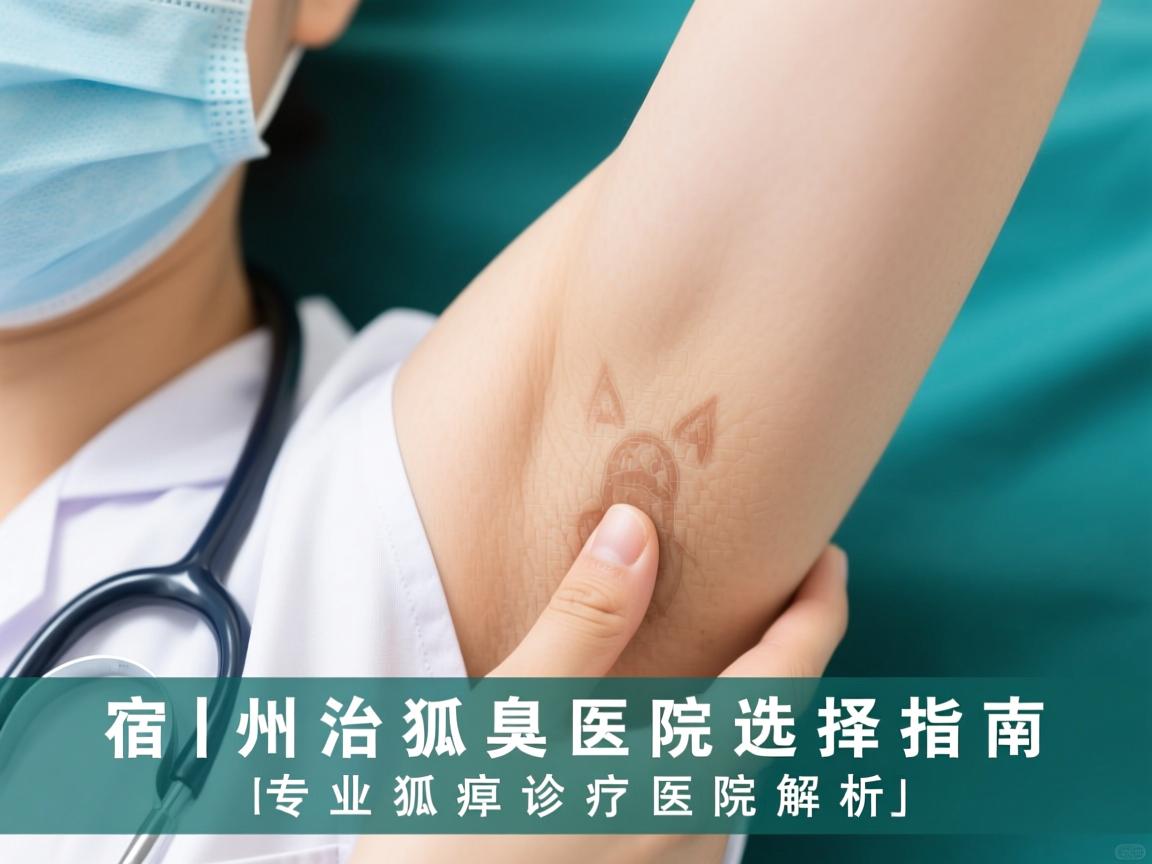 宿州治狐臭医院选择指南，专业狐臭诊疗医院解析