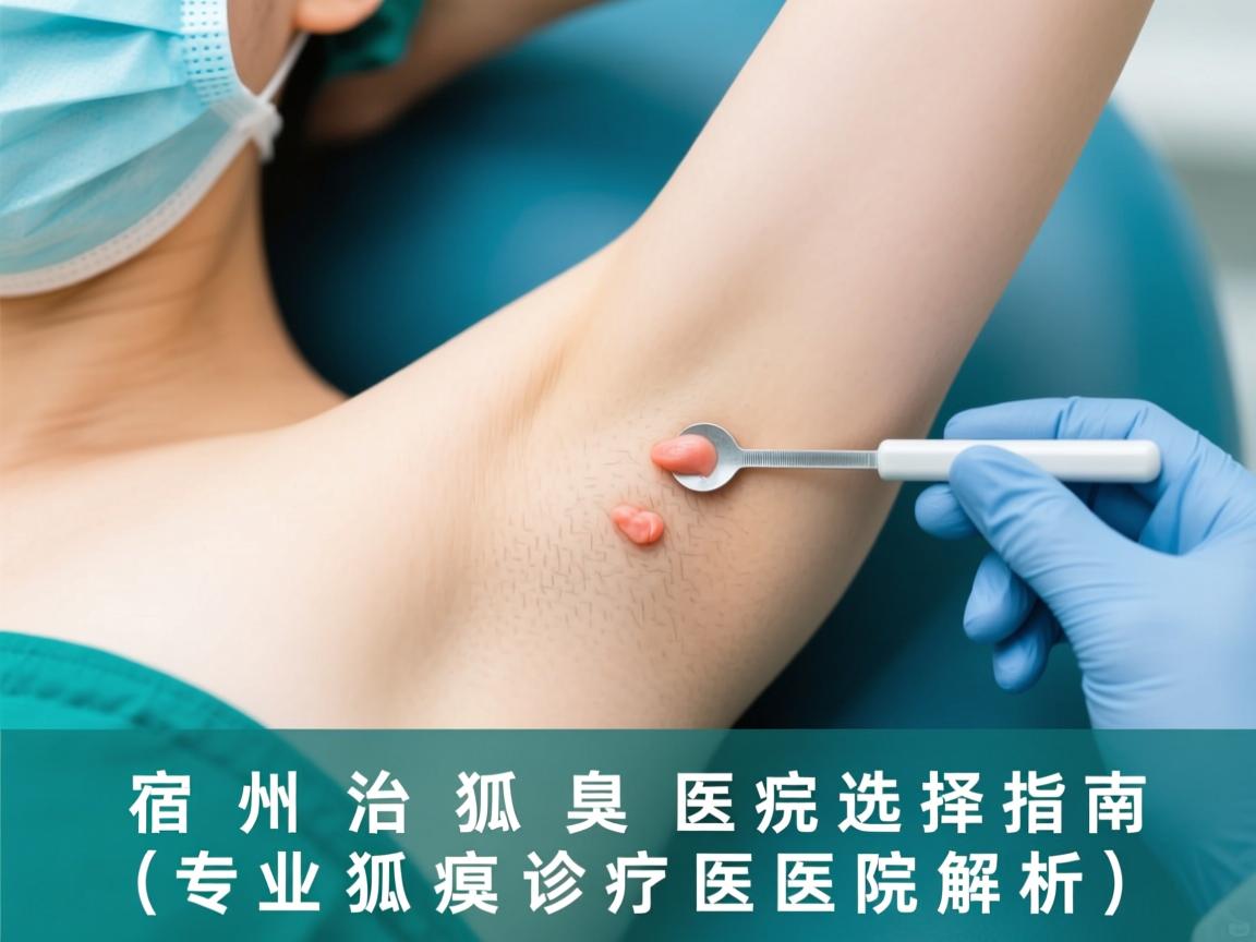 宿州治狐臭医院选择指南，专业狐臭诊疗医院解析