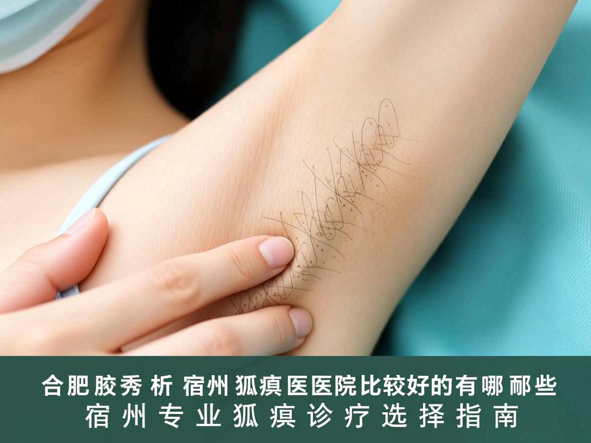 合肥腋秀解析，宿州狐臭医院比较好的有哪些，宿州专业狐臭诊疗选择指南