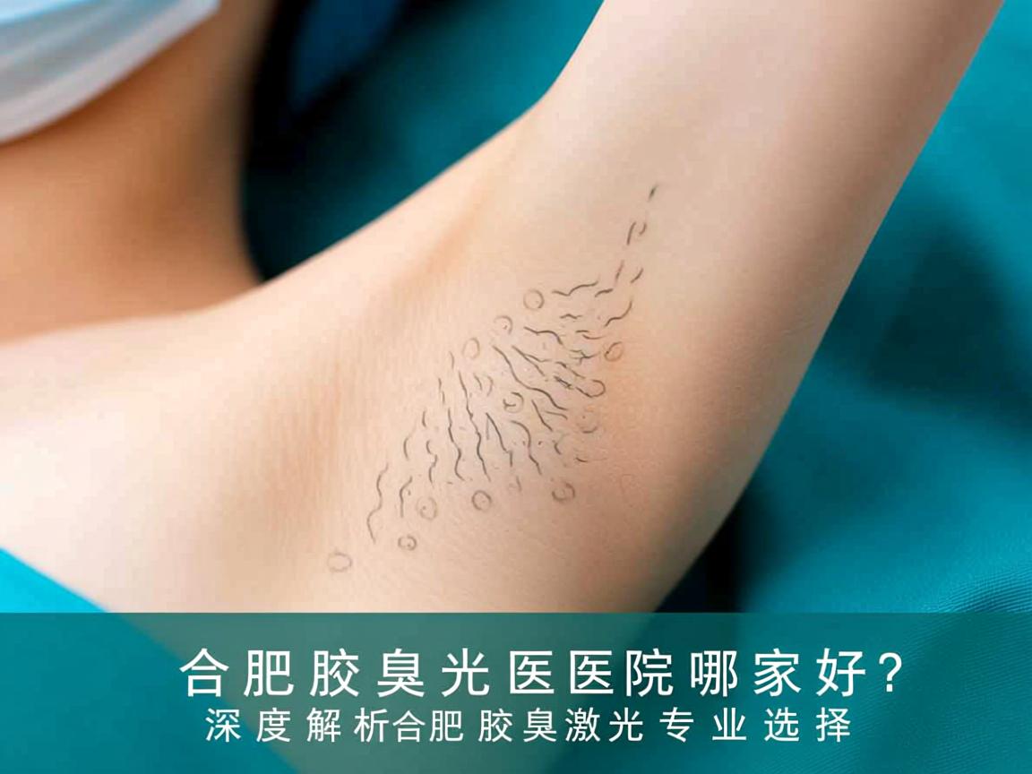 合肥腋臭激光医院哪家好？深度解析合肥腋臭激光专业选择