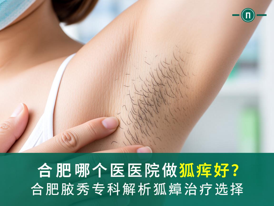 合肥哪个医院做狐臭好？合肥腋秀专科解析狐臭治疗选择