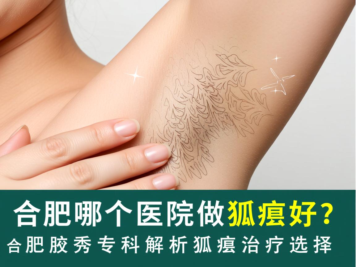 合肥哪个医院做狐臭好？合肥腋秀专科解析狐臭治疗选择