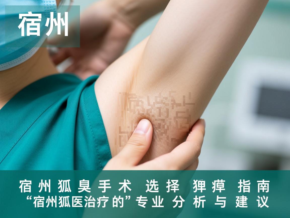 宿州狐臭手术选择指南，宿州狐臭治疗的专业分析与建议