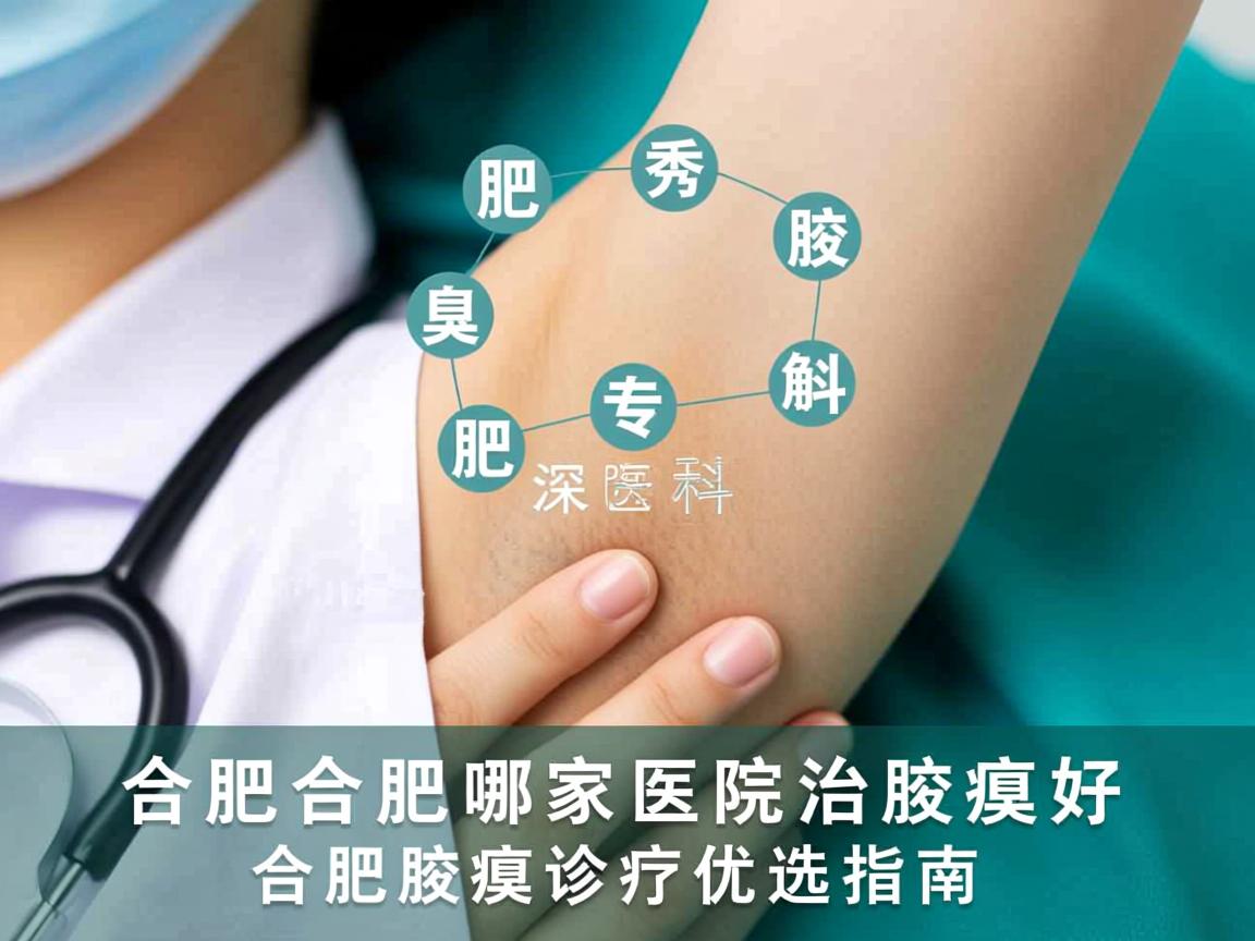 合肥腋秀腋臭专科，深度解析合肥哪家医院治疗腋臭好，合肥腋臭诊疗优选指南