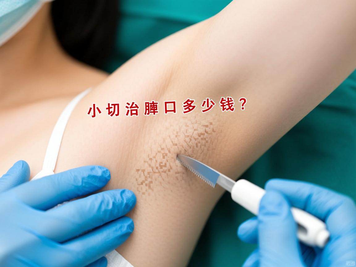 小切口治疗腋臭多少钱？深度解析小切口腋臭治疗费用与细节