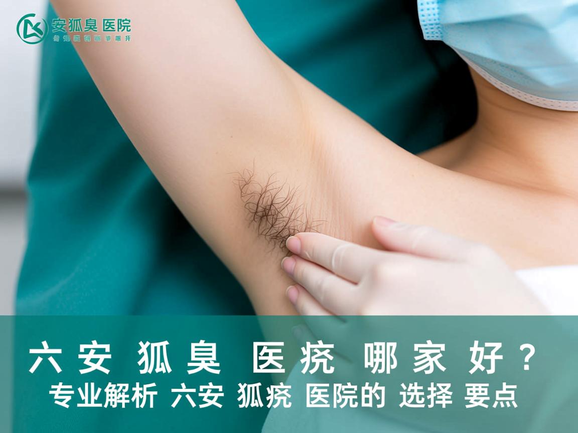 六安狐臭医院哪家好？专业解析六安狐臭医院的选择要点