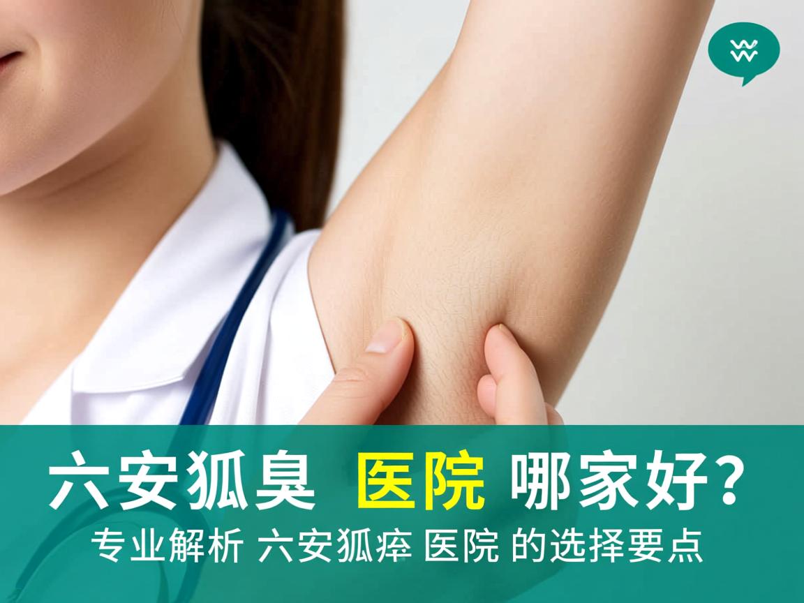 六安狐臭医院哪家好？专业解析六安狐臭医院的选择要点