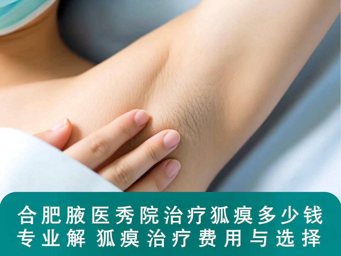 合肥腋秀医院治疗狐臭多少钱，专业解析狐臭治疗费用与选择