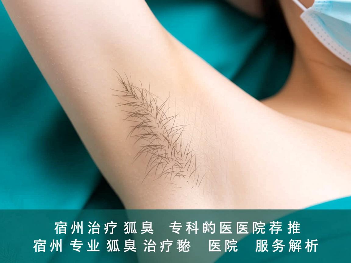 宿州治疗狐臭的专科医院推荐，宿州专业狐臭治疗医院的服务解析