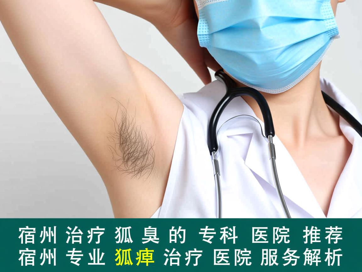 宿州治疗狐臭的专科医院推荐，宿州专业狐臭治疗医院的服务解析