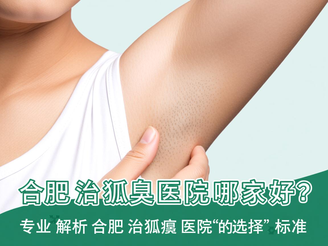 合肥治狐臭医院哪家好？专业解析合肥治狐臭医院的选择标准
