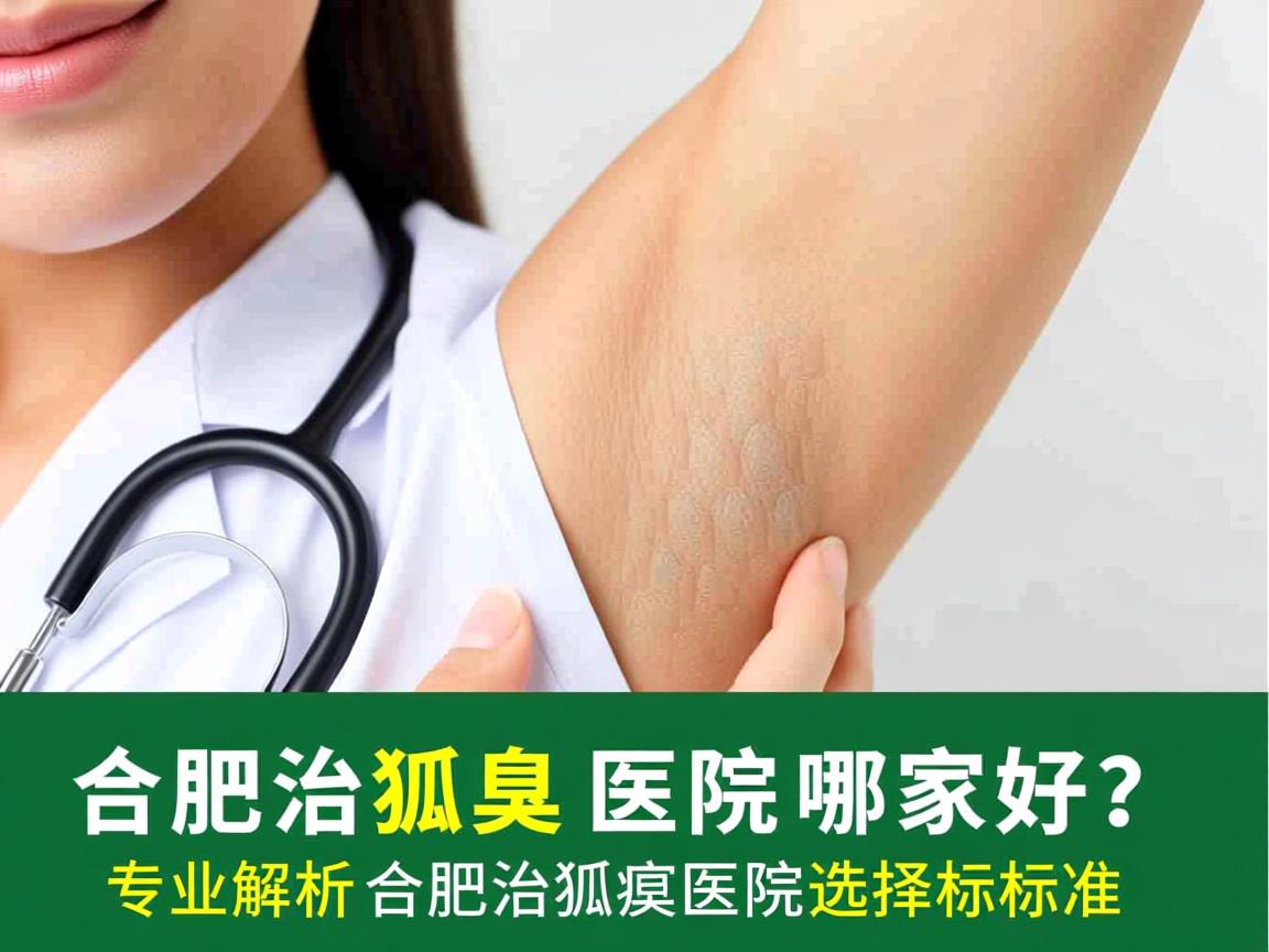 合肥治狐臭医院哪家好？专业解析合肥治狐臭医院的选择标准
