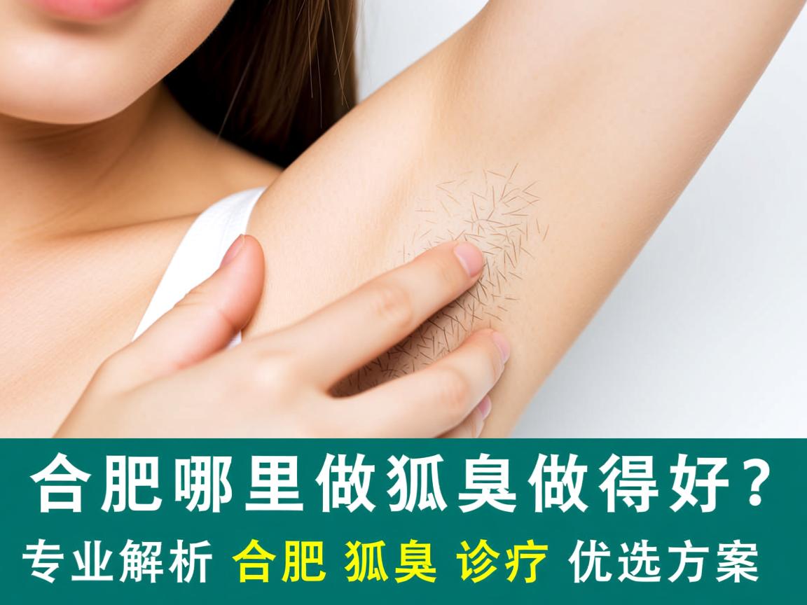 合肥哪里做狐臭做得好？专业解析合肥狐臭诊疗优选方案