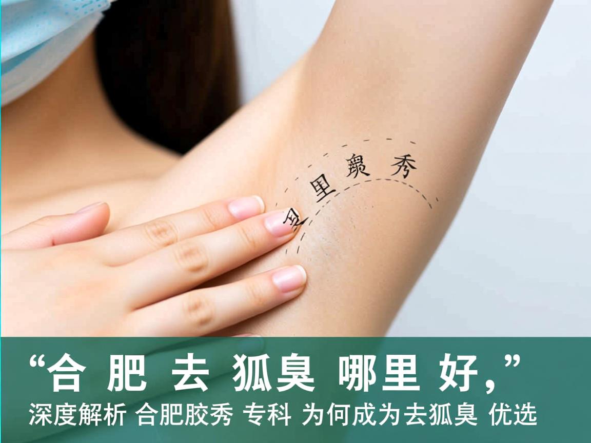 合肥去狐臭哪里好，深度解析合肥腋秀专科为何成为去狐臭优选