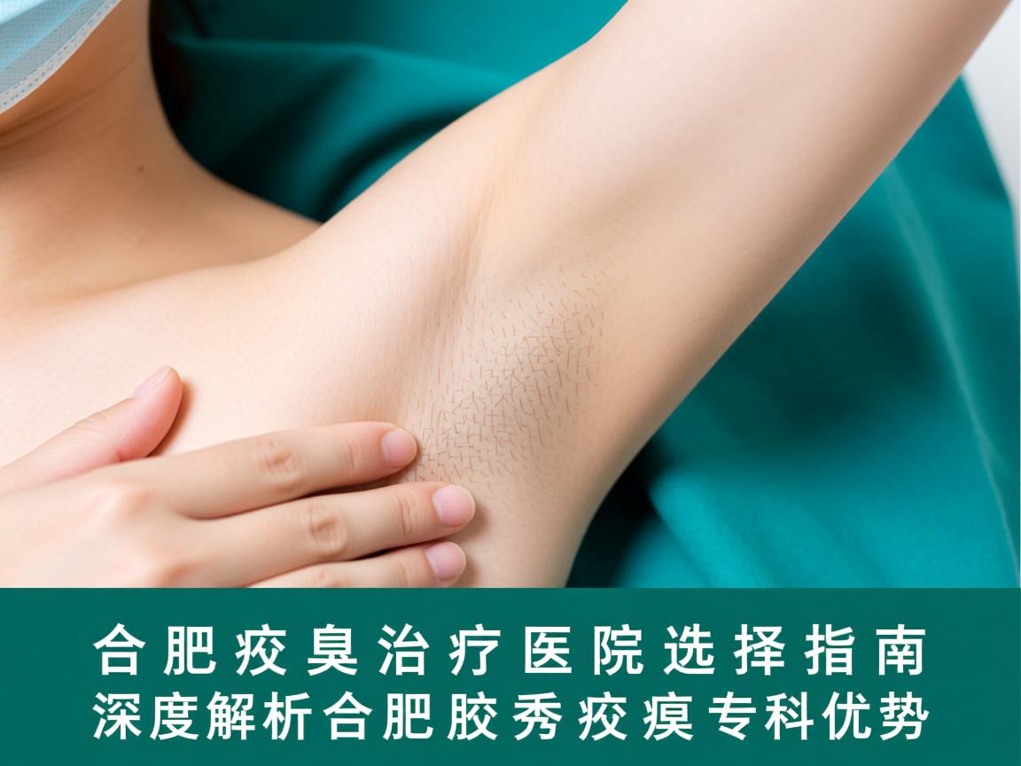 合肥腋臭治疗医院选择指南，深度解析合肥腋秀腋臭专科优势